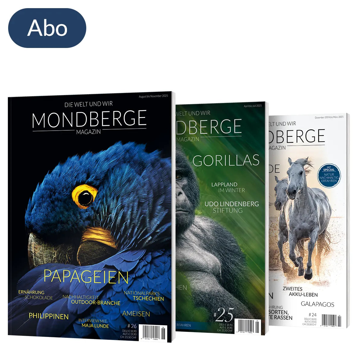 Abonnement MONDBERGE-Magazin