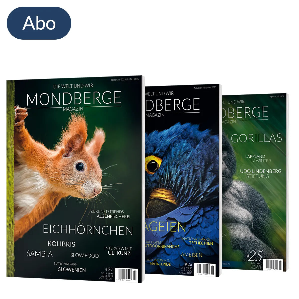 Abonnement MONDBERGE-Magazin