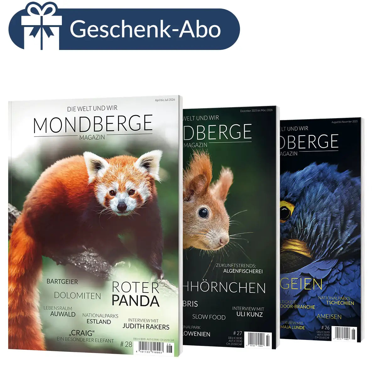 Geschenkabo MONDBERGE-Magazin