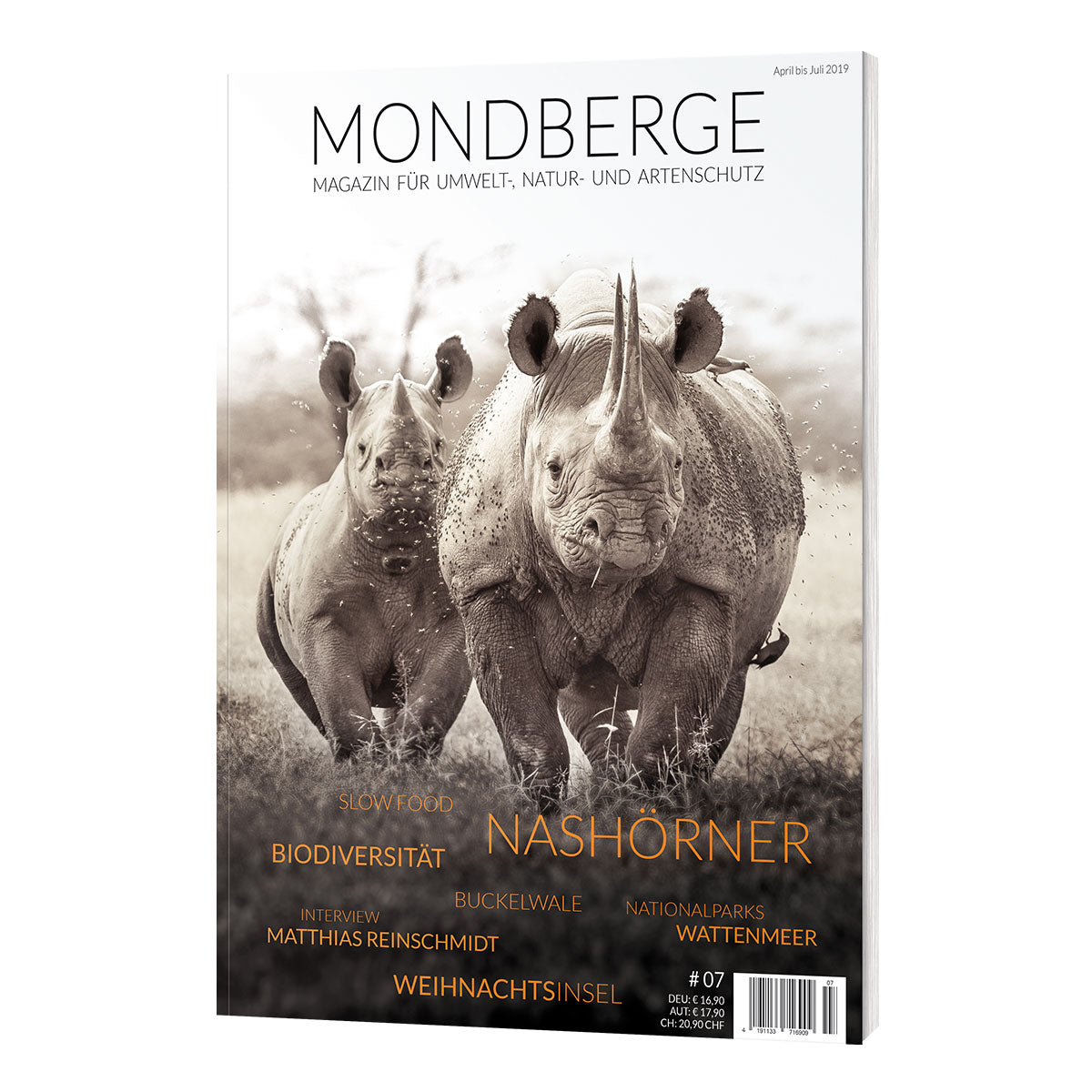 MONDBERGE Magazin - Ausgabe 7 (Nashörner)