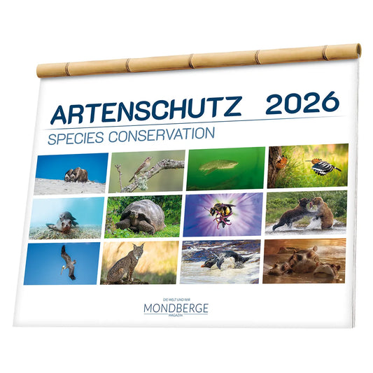 Mondberge-Artenschutzkalender 2026 - erscheint Anfang Oktober 2025