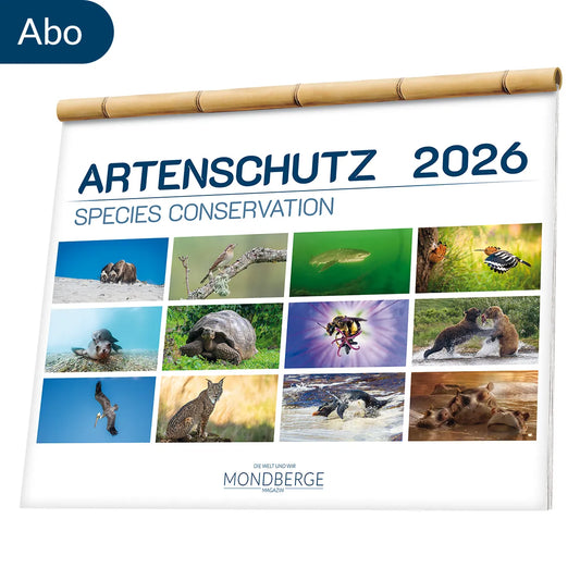 Abonnement Mondberge-Artenschutzkalender