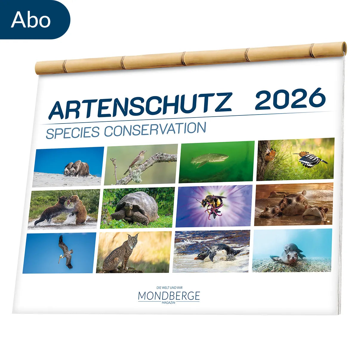 Abonnement Mondberge-Artenschutzkalender