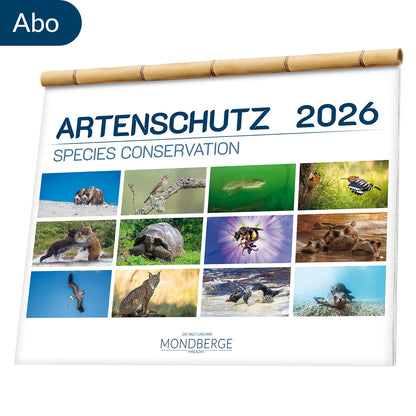 Abonnement Mondberge-Artenschutzkalender