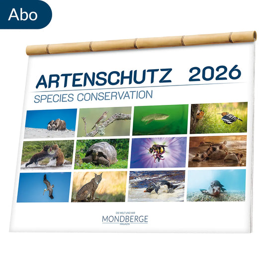 Abonnement Mondberge-Artenschutzkalender