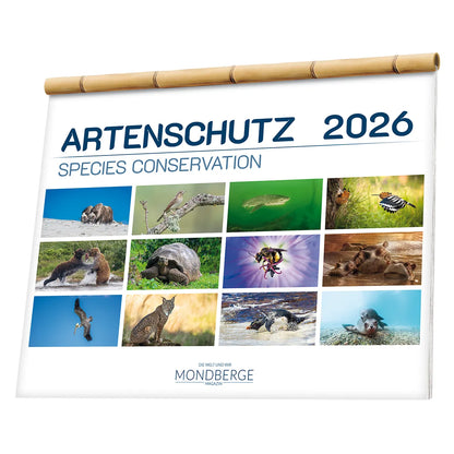 Mondberge-Artenschutzkalender 2026 - erscheint Anfang Oktober 2025