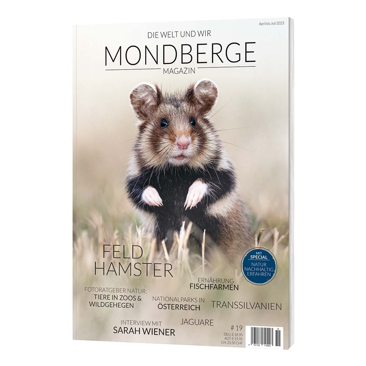MONDBERGE Magazin - Ausgabe 19 (Feldhamster)