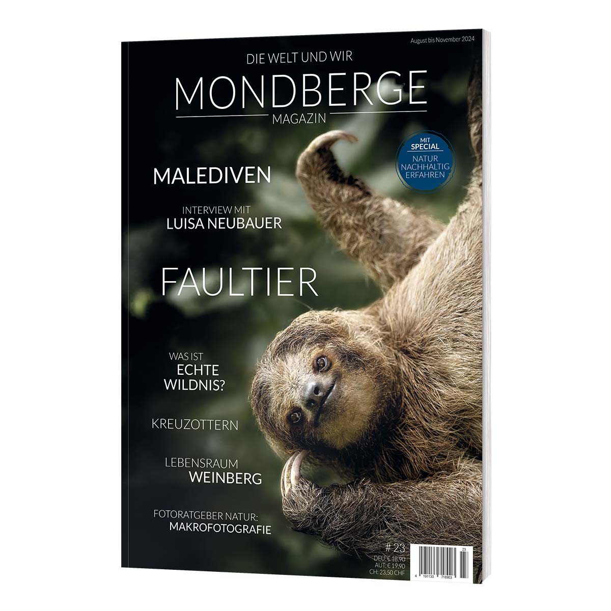 MONDBERGE Magazin - Ausgabe 23 (Faultiere)