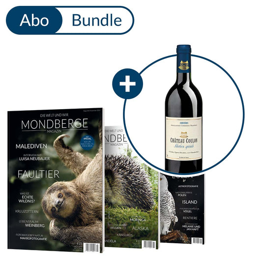 Abonnement MONDBERGE-Magazin im Bundle mit "Château Coulon Sélection spéciale"