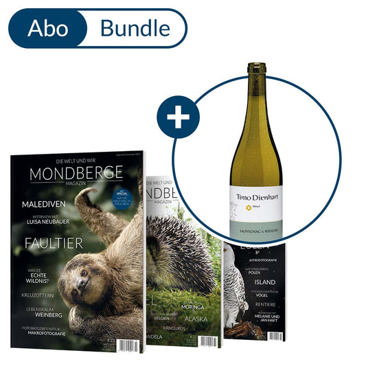 Abonnement MONDBERGE-Magazin im Bundle mit "Timo Dienhart Sauvignac & Riesling"