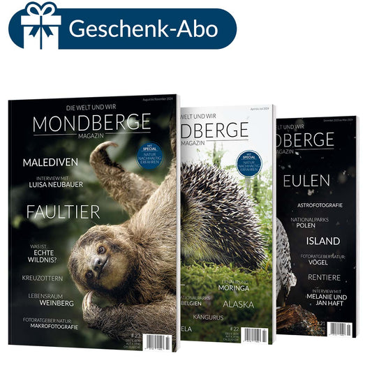 Geschenkabo MONDBERGE-Magazin