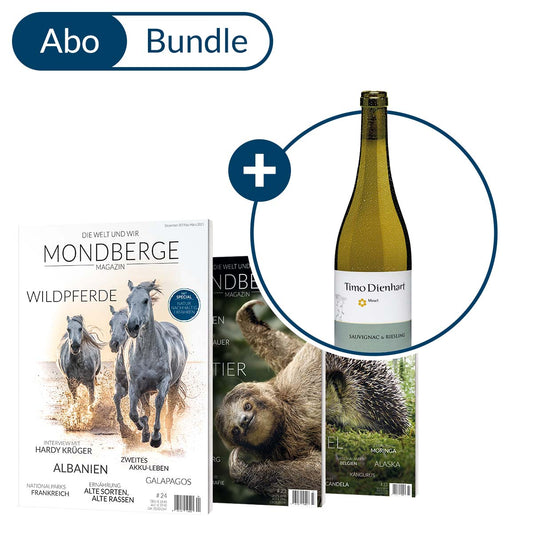 Abonnement MONDBERGE-Magazin im Bundle mit "Timo Dienhart Sauvignac & Riesling"