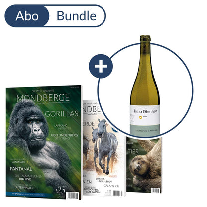 Abonnement MONDBERGE-Magazin im Bundle mit "Timo Dienhart Sauvignac & Riesling"