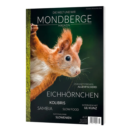 Vorbestellen: MONDBERGE Magazin - Ausgabe 27 (Eichhörnchen) (erscheint im Dezember '25)
