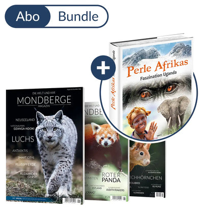 Abonnement MONDBERGE-Magazin im Bundle mit "Bildband Perle Afrikas"