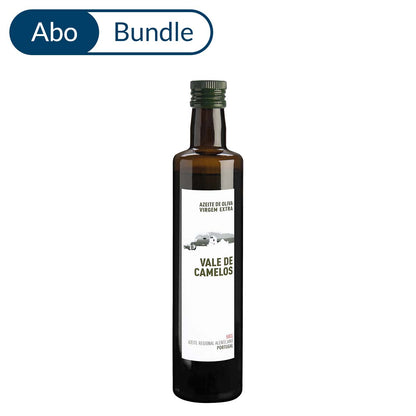 Abonnement MONDBERGE-Magazin im Bundle mit "Vale de Camelos Azeite de Oliva 50 cl"